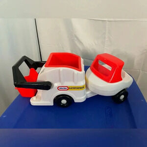 Vintage‎ Little Tikes Toddle tots sanitation truck -amazing condition
